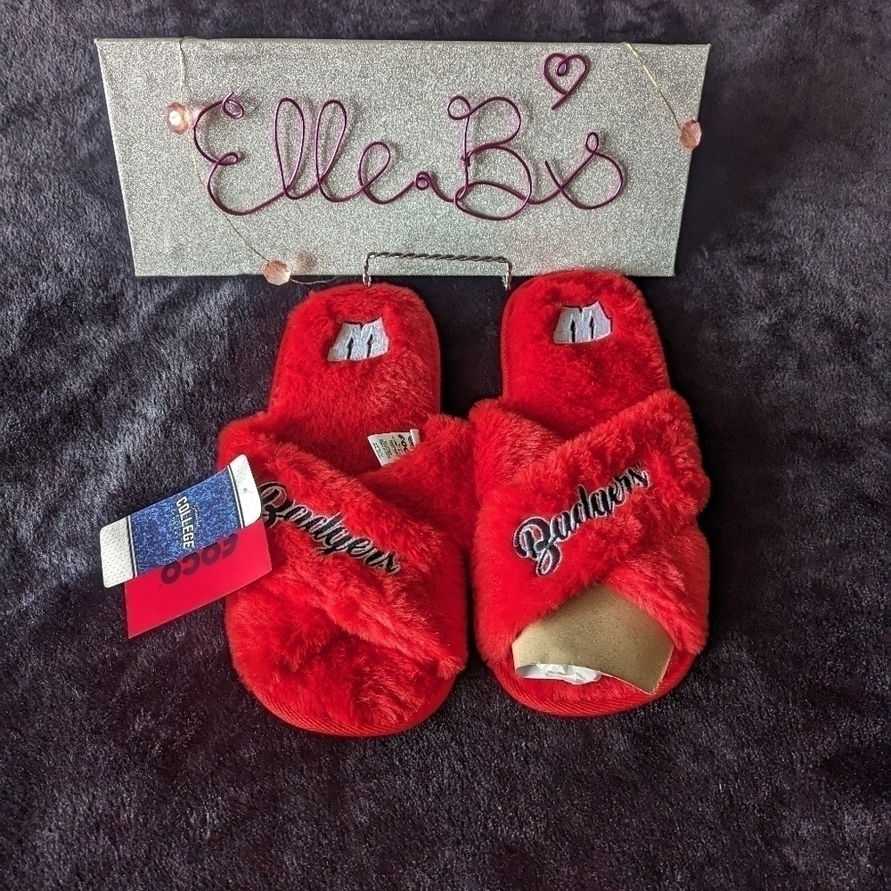 Wisconsin Badgers Slipper L 9-10 - Picture 4 of 4